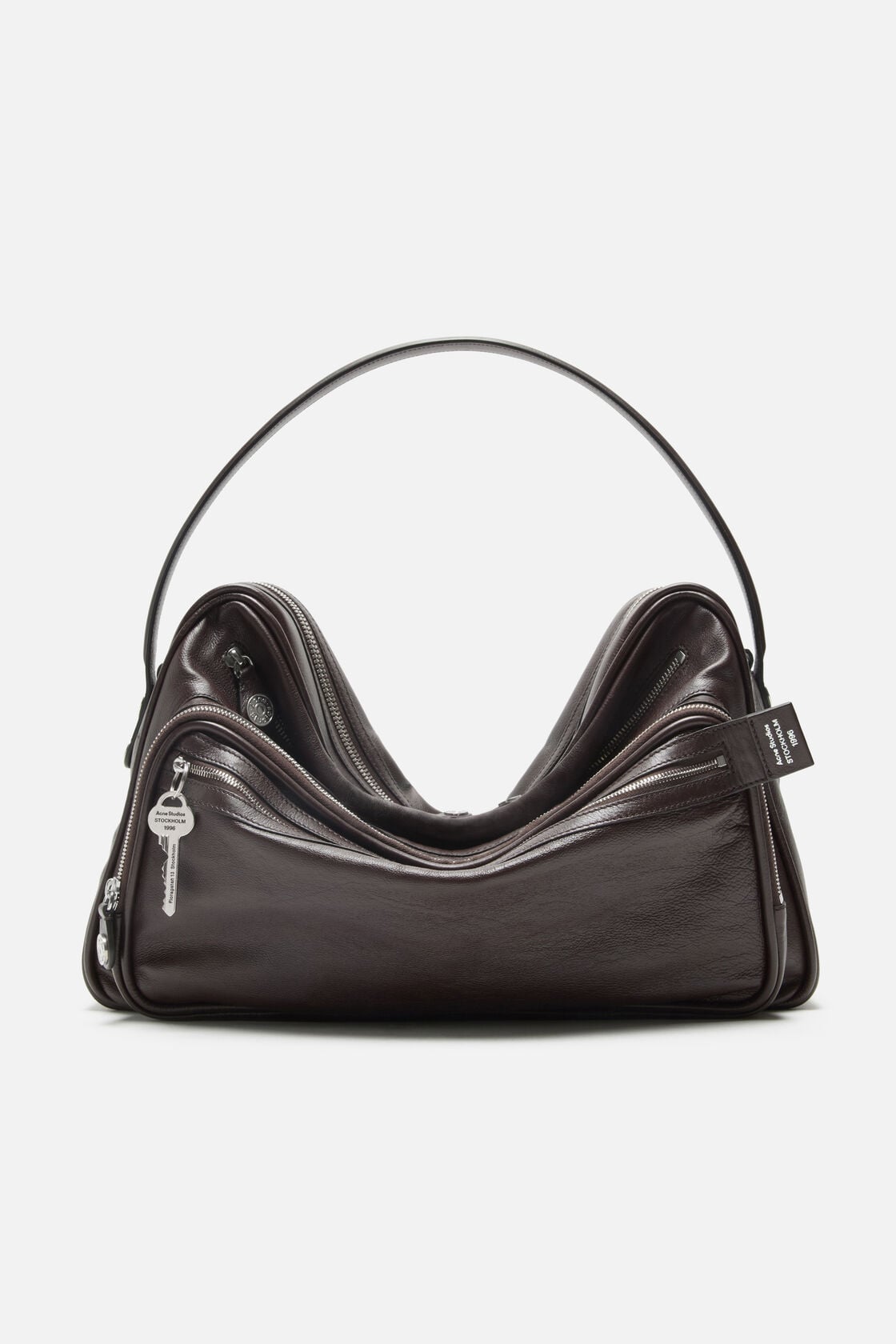 Acne Studios Camero Camera Shoulder Bag - Chocolate brown