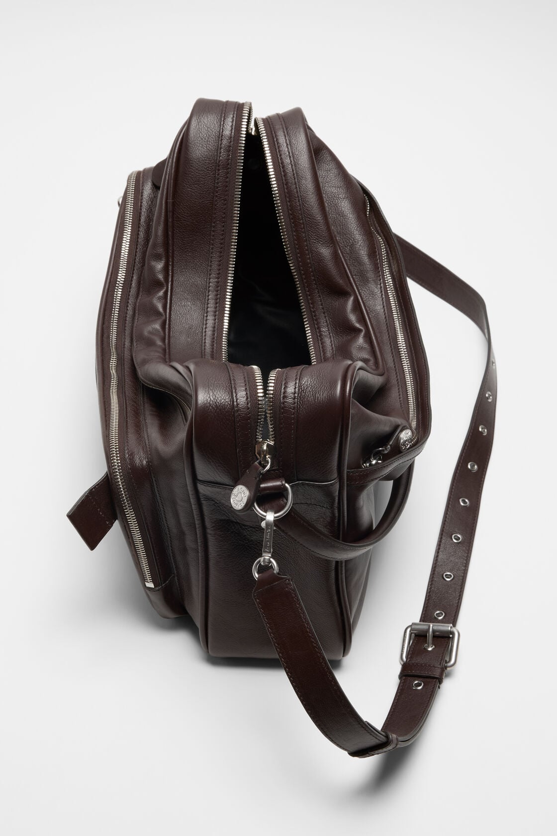 Acne Studios Camero Camera Shoulder Bag - Chocolate brown