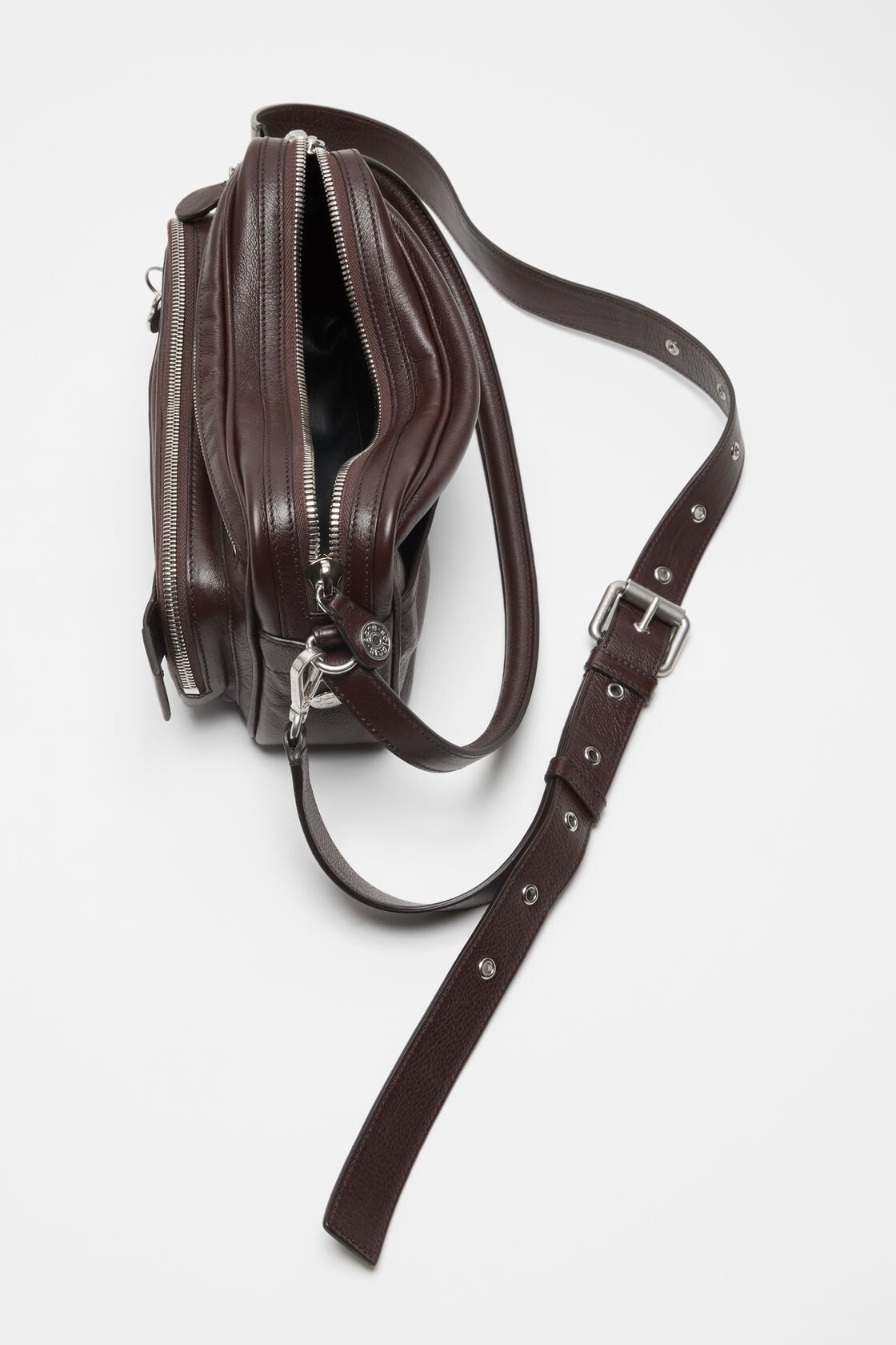 Acne Studios Camero party shoulder bag - Chocolate brown