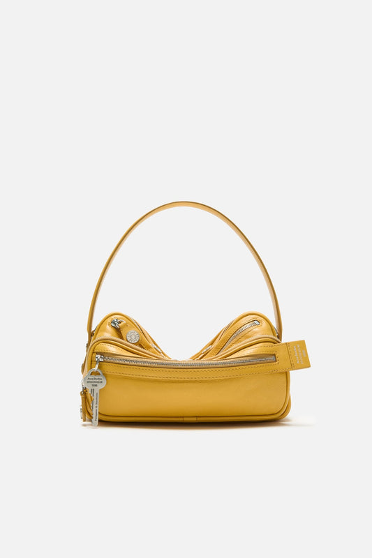 Acne Studios Camero Party shoulder bag - Mustard yellow