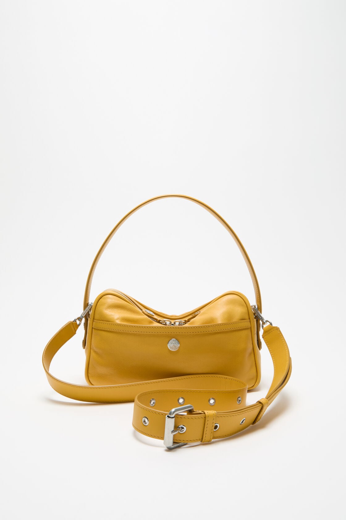 Acne Studios Camero Party shoulder bag - Mustard yellow