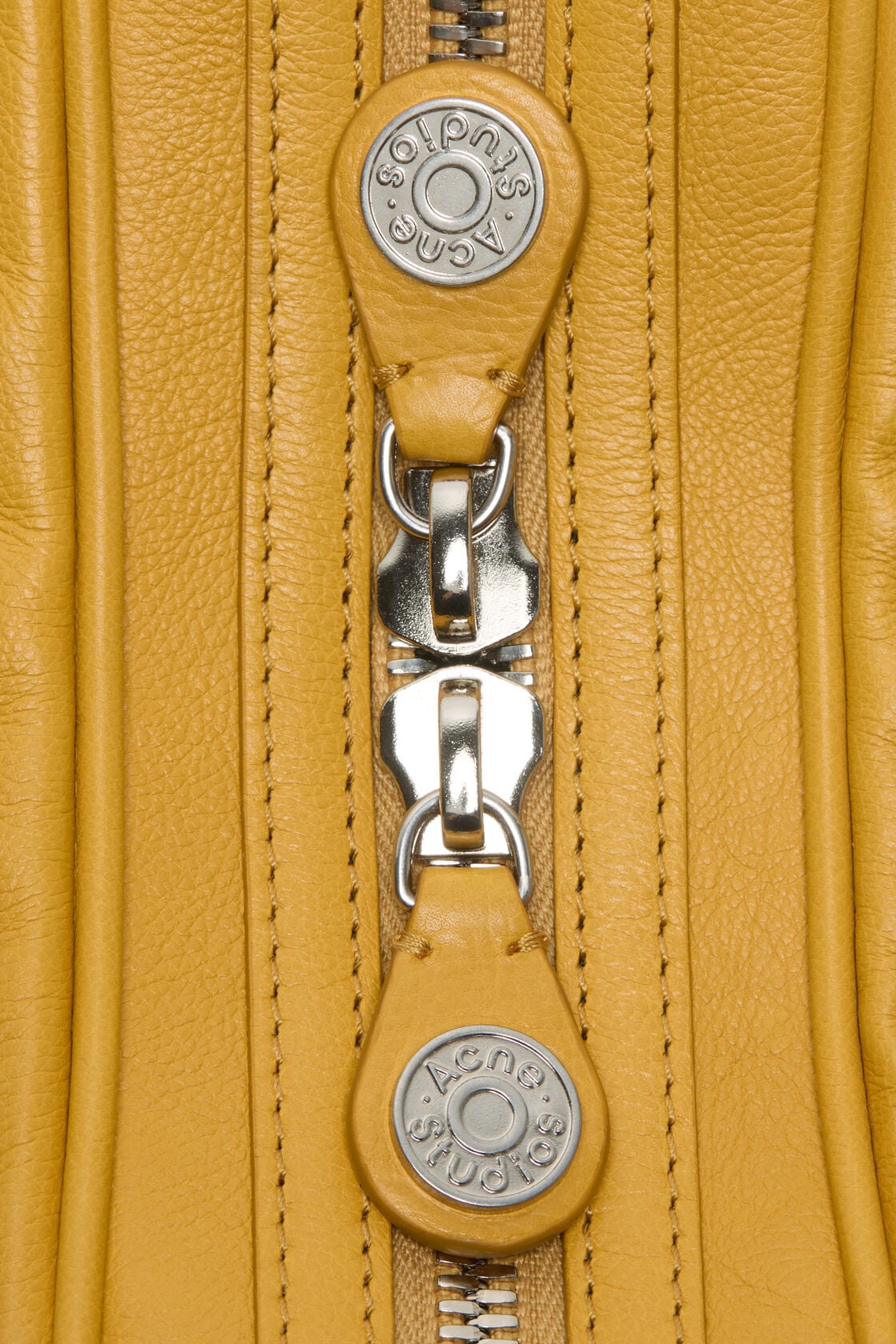 Acne Studios Camero Party shoulder bag - Mustard yellow