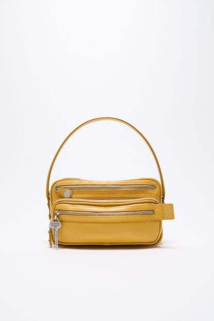 Acne Studios Camero Party shoulder bag - Mustard yellow