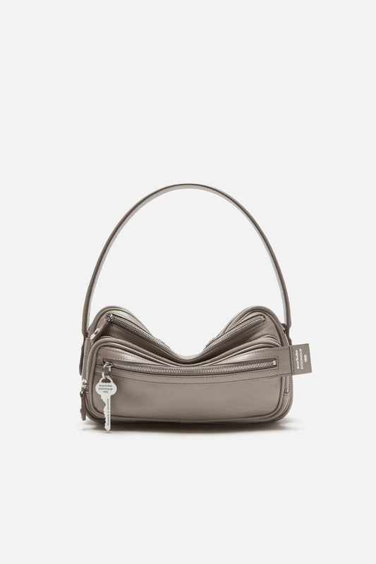 Acne Studios Camero Party Shoulder Bag - Taupe beige