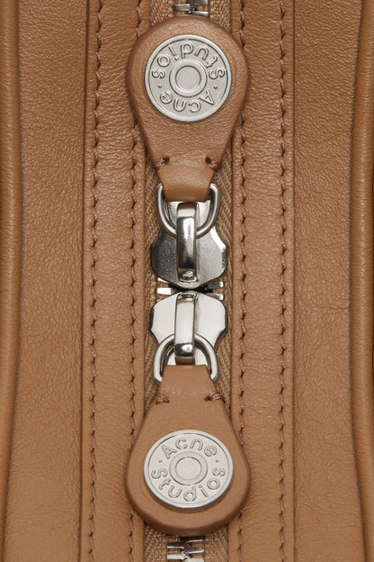 Acne Studios Camero Party Shoulder Bag - Caramel brown