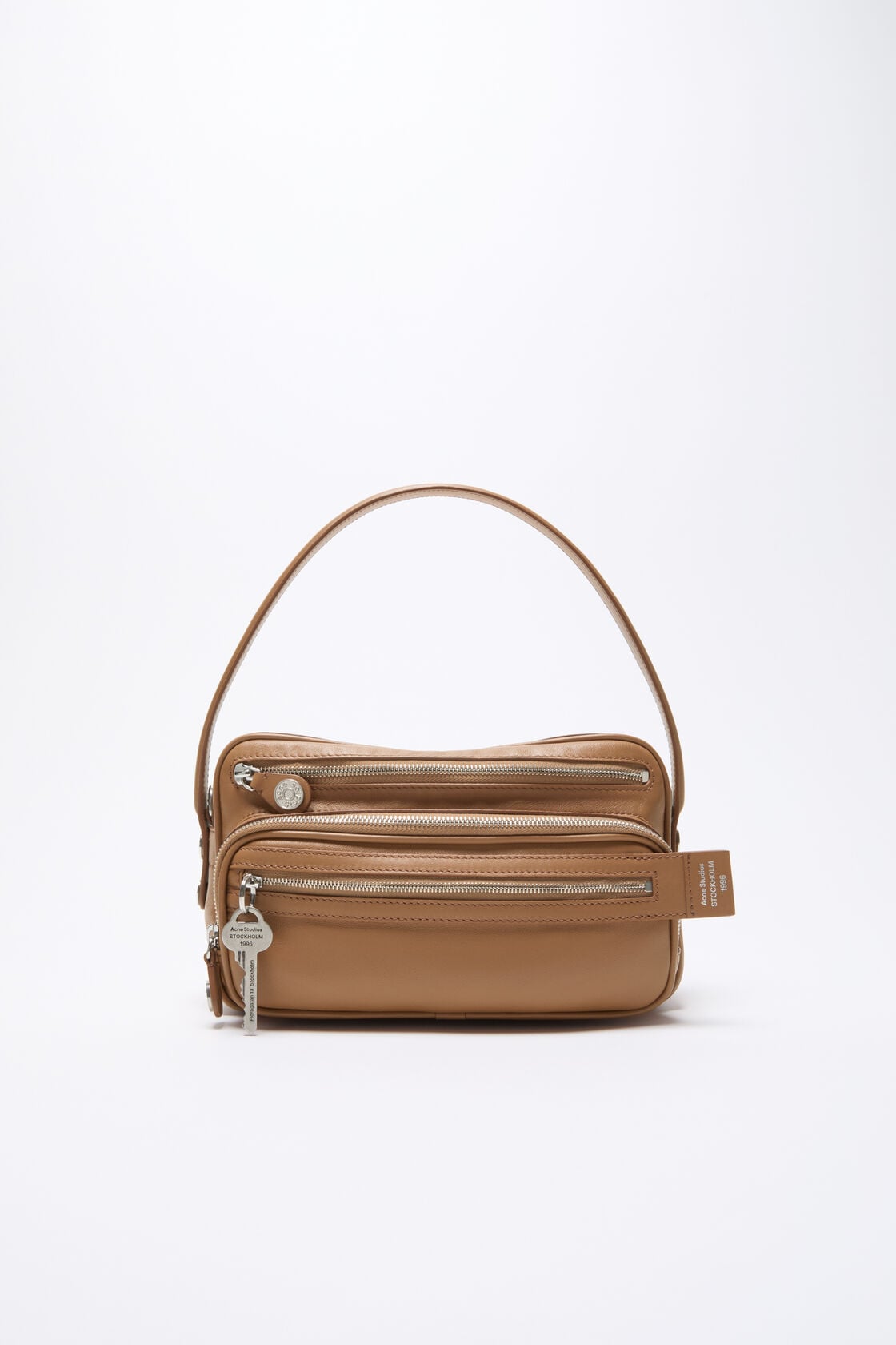 Acne Studios Camero Party Shoulder Bag - Caramel brown