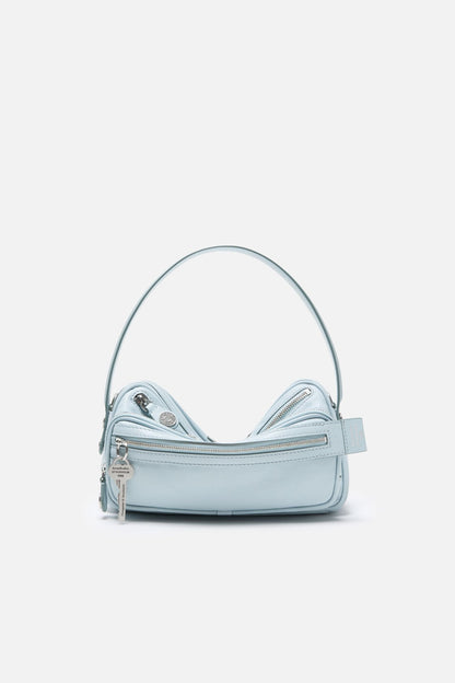Acne Studios Camero Party Shoulder Bag - Dusty blue