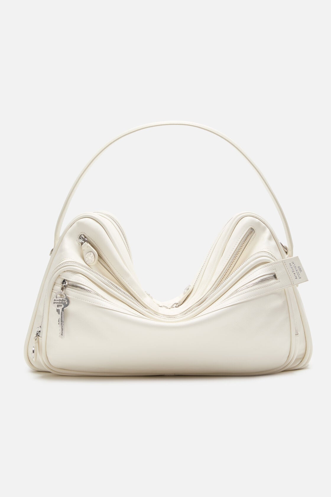 Acne Studios Camero Camera Shoulder Bag - Cream white