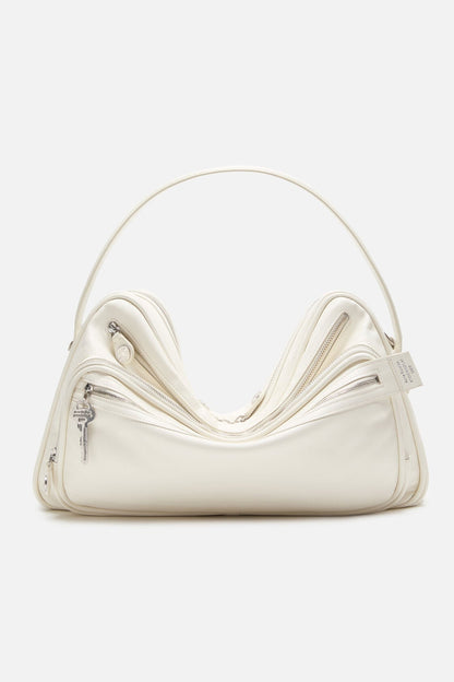 Acne Studios Camero Camera Shoulder Bag - Cream white