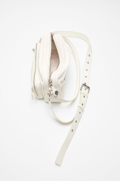 Acne Studios Camero Party Shoulder Bag - Cream white
