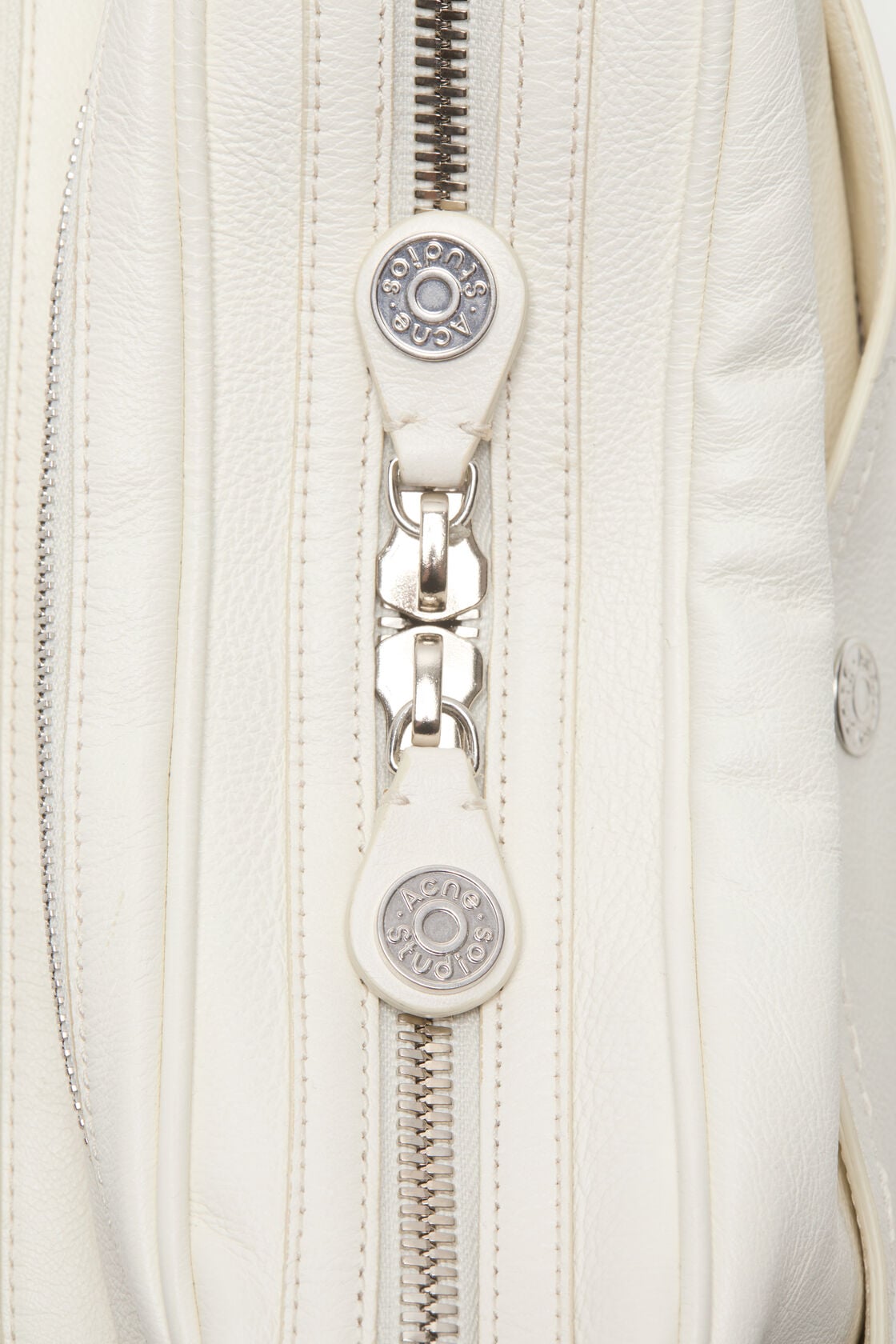 Acne Studios Camero Party Shoulder Bag - Cream white