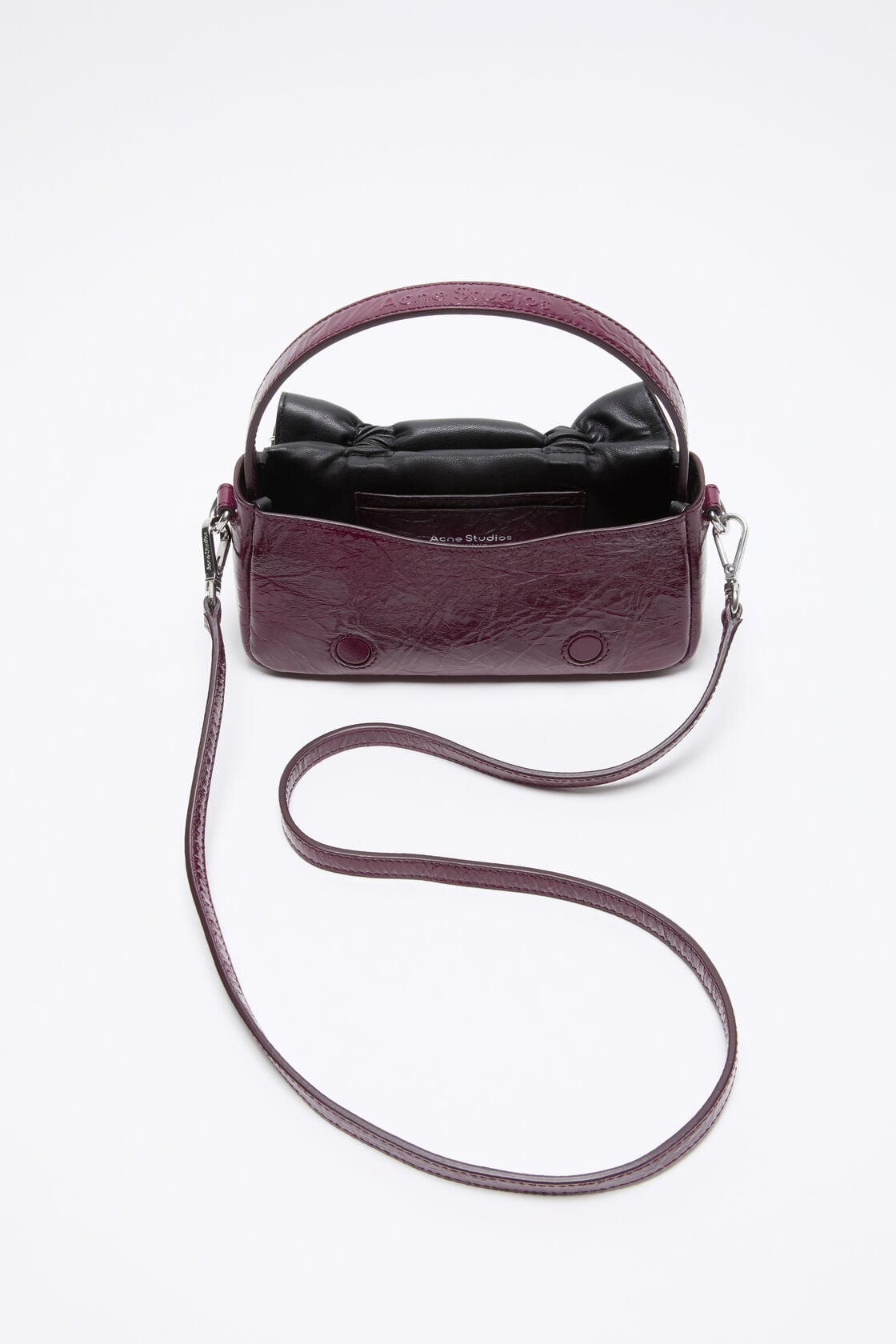 Acne Studios Multipocket micro bag - Berry pink