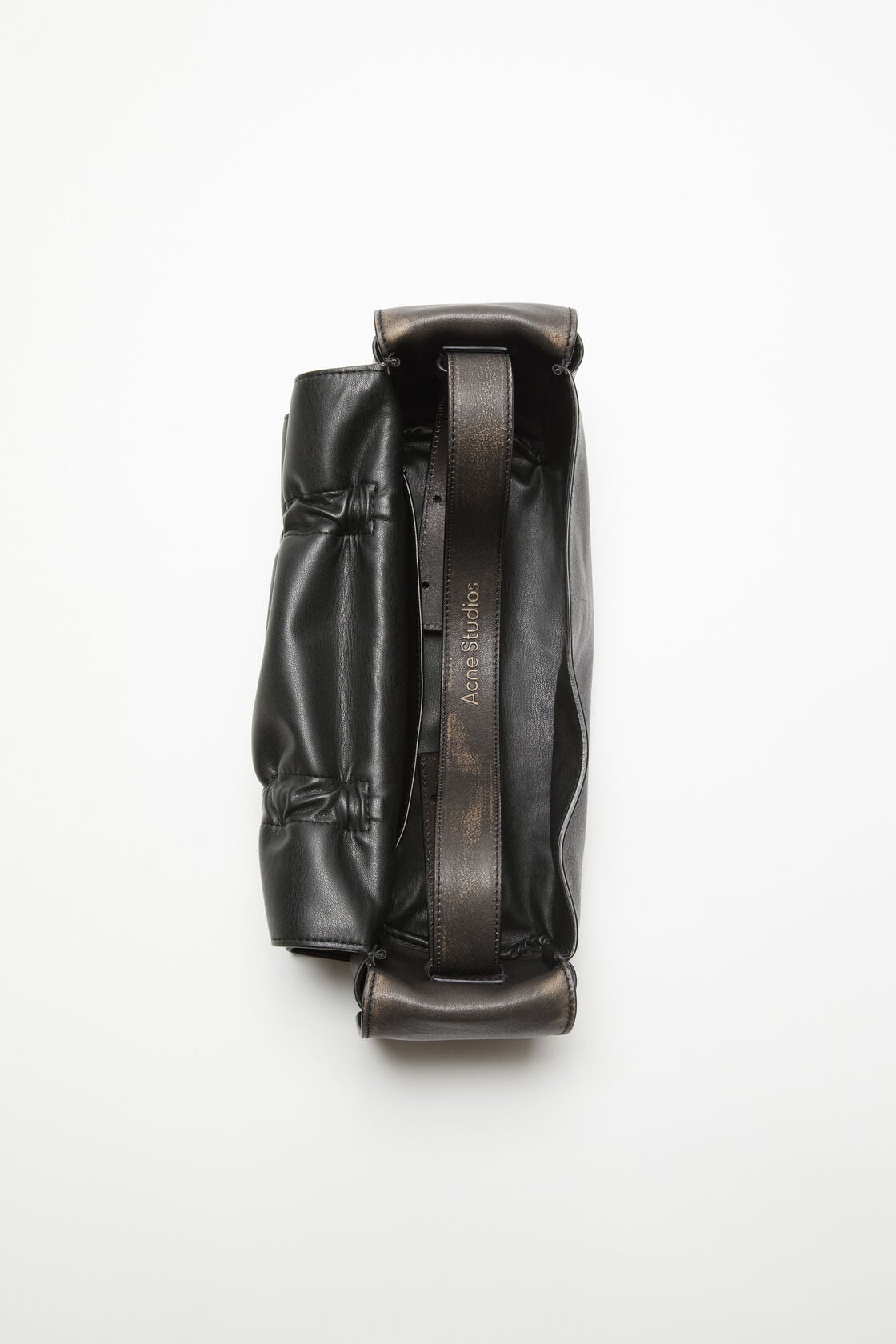 Acne Studios Multipocket shoulder bag - Dark brown/beige