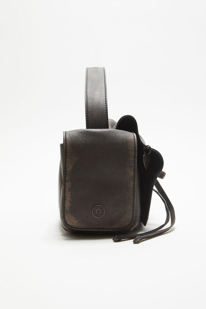 Acne Studios Multipocket shoulder bag - Dark brown/beige