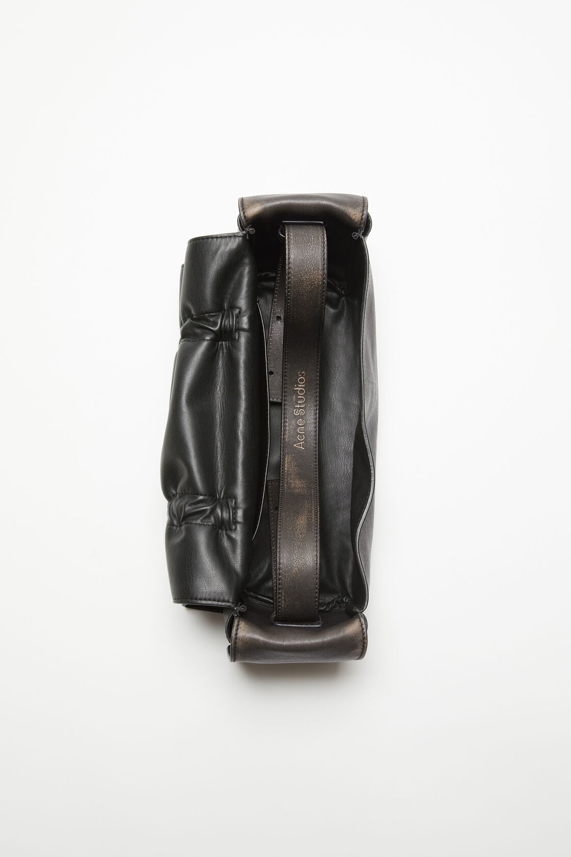 Acne Studios Multipocket shoulder bag - Dark brown/beige