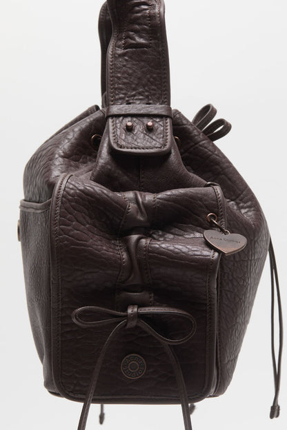 Acne Studios Multipocket Bucket Bag - Chocolate brown