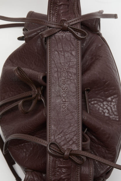 Acne Studios Multipocket Bucket Bag - Chocolate brown