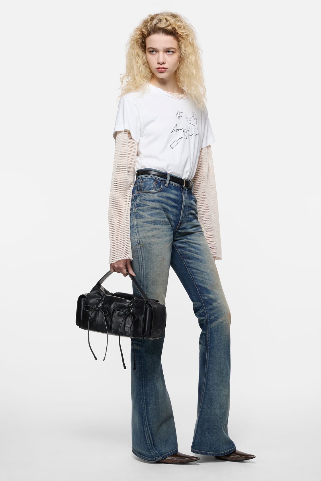 Acne Studios Multipocket shoulder bag - Black