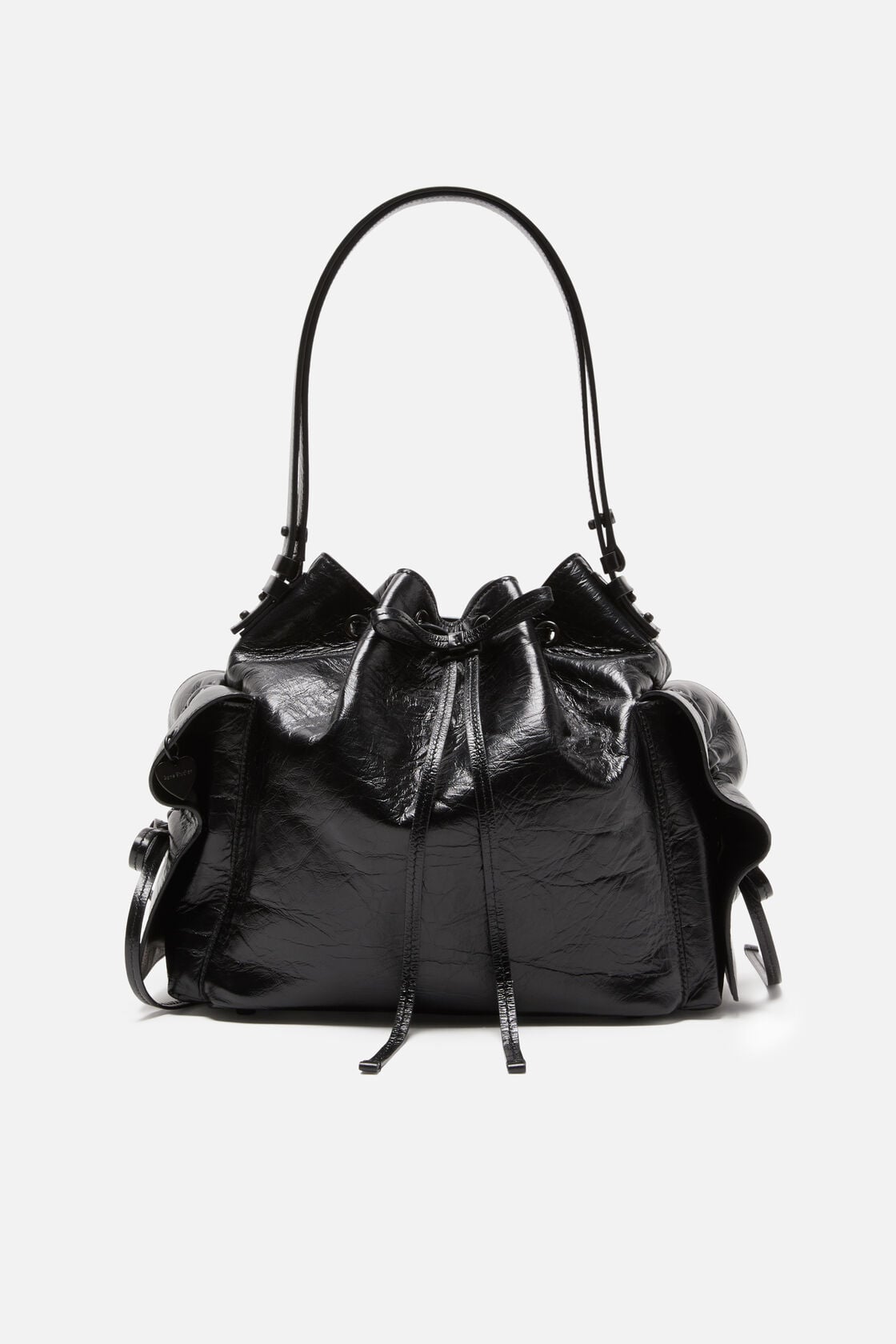Acne Studios Multipocket bucket bag - Black