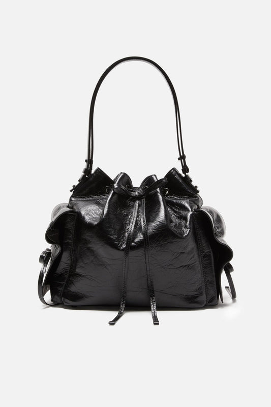 Acne Studios Multipocket bucket bag - Black
