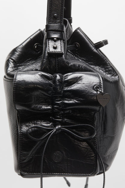 Acne Studios Multipocket bucket bag - Black