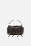 Dark brown/beige