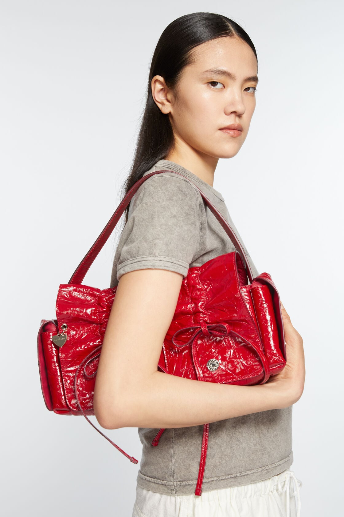 Acne Studios Multipocket shoulder bag - Red