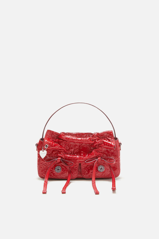 Acne Studios Multipocket micro bag - Red