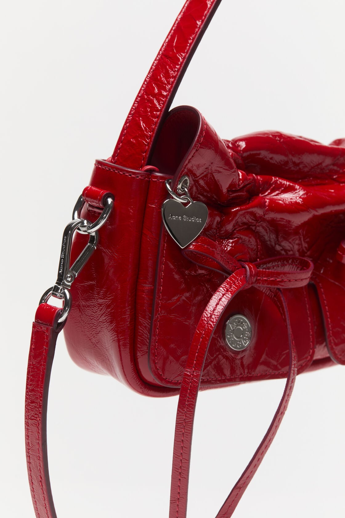 Acne Studios Multipocket micro bag - Red