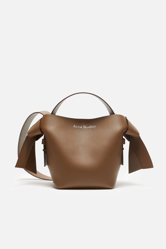 Acne Studios Musubi mini shoulder bag - Camel brown