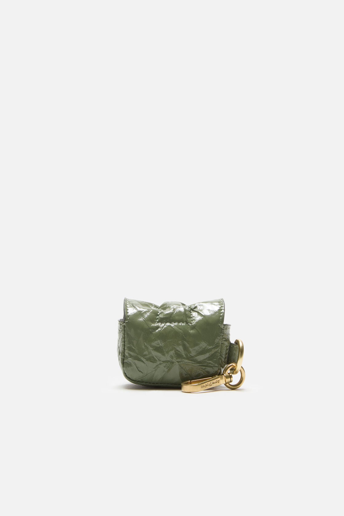 Acne Studios Multipocket headphones case - Wheat green