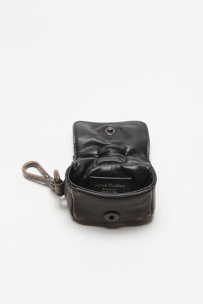 Acne Studios Multipocket headphones case - Dark brown/beige
