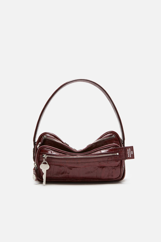 Acne Studios Camero Party shoulder bag - Burgundy