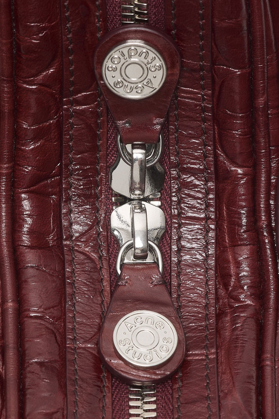 Acne Studios Camero Party shoulder bag - Burgundy