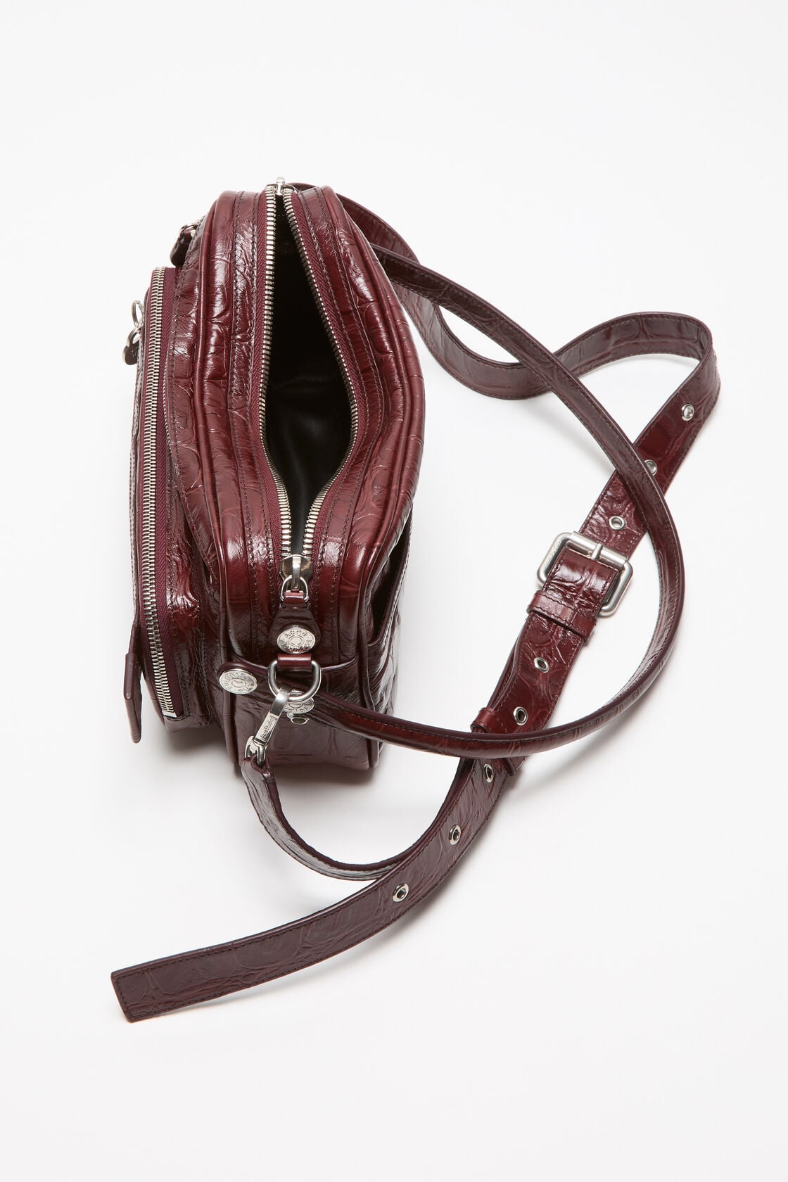 Acne Studios Camero Party shoulder bag - Burgundy