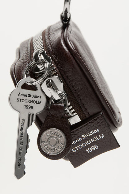Acne Studios Camero Clip - Chocolate brown