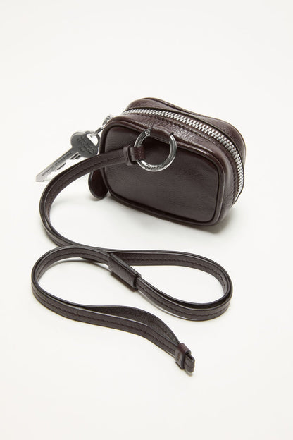 Acne Studios Camero Clip - Chocolate brown