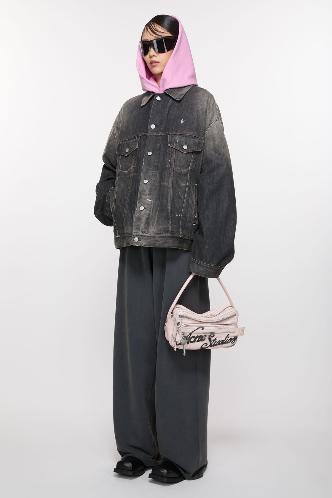 Acne Studios Camero Party shoulder bag - Pale Pink