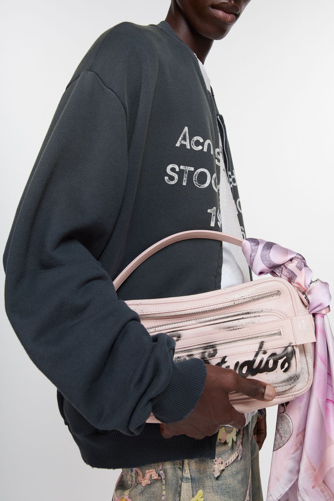 Acne Studios Camero Party shoulder bag - Pale Pink