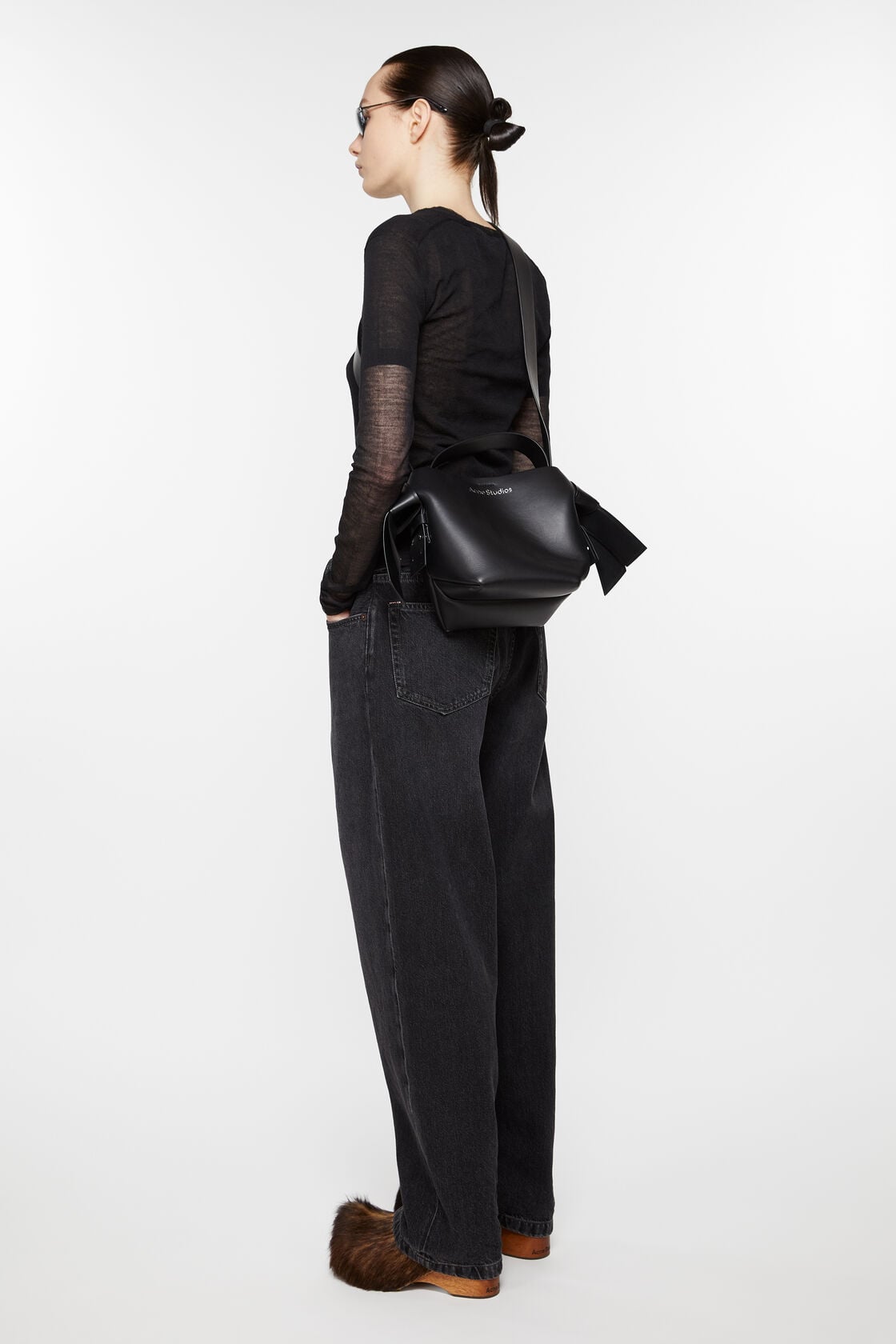 Acne Studios Musubi mini shoulder bag - Black