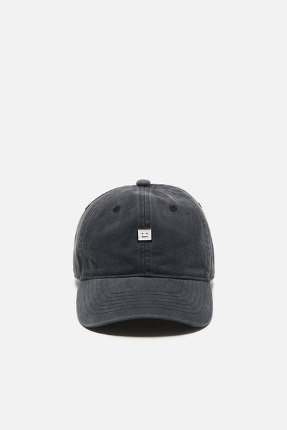 Acne Studios FACE STUD CAP - Black