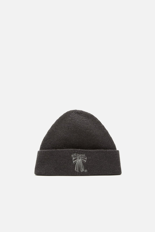 Acne Studios Merino wool beanie - Anthracite grey