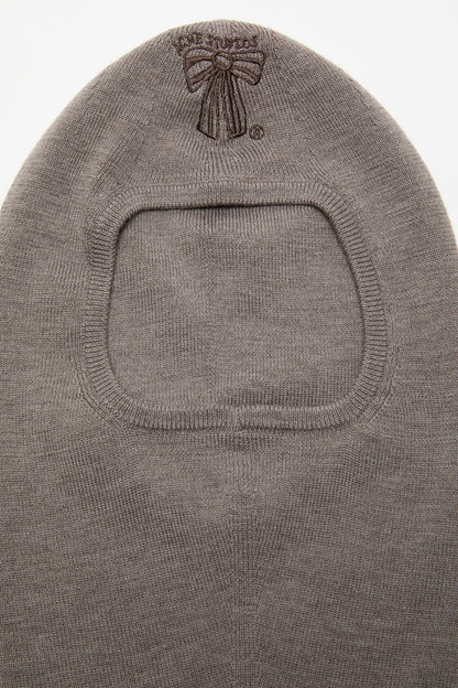 Acne Studios Merino wool balaclava - Warm Grey Melange