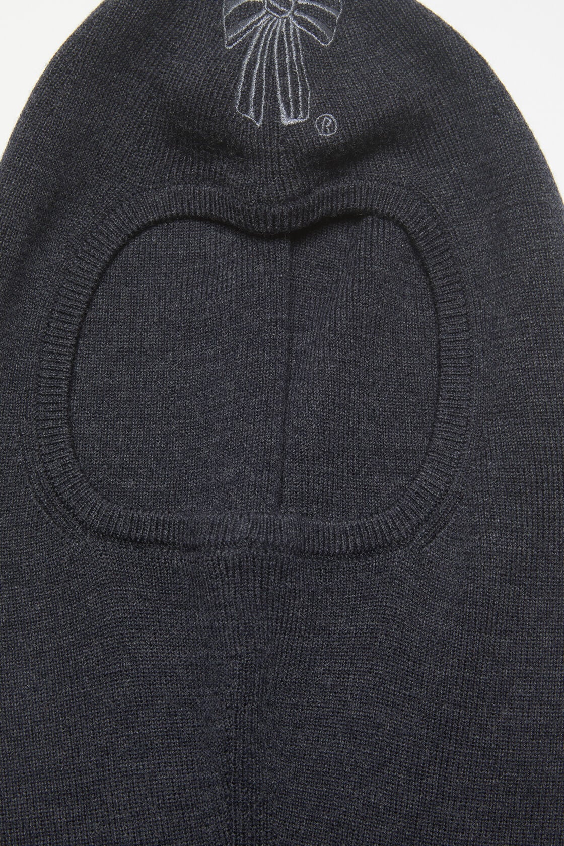 Acne Studios Merino wool balaclava - Dark Navy Melange