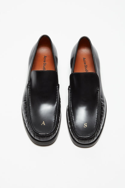 Acne Studios Leather loafers - Black
