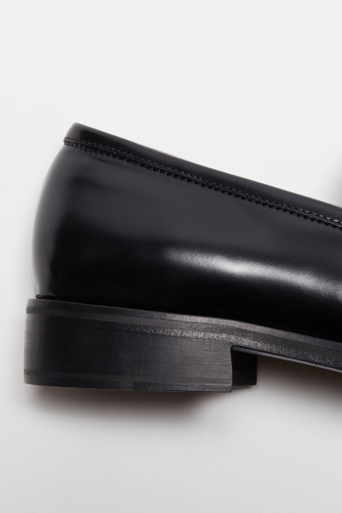 Acne Studios Leather loafers - Black