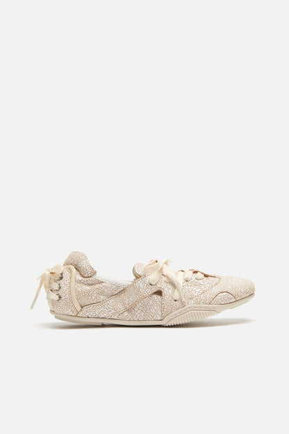 Acne Studios Lace-up leather shoes - Off white