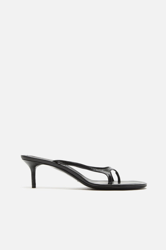 Acne Studios kitten heel sandals - Black