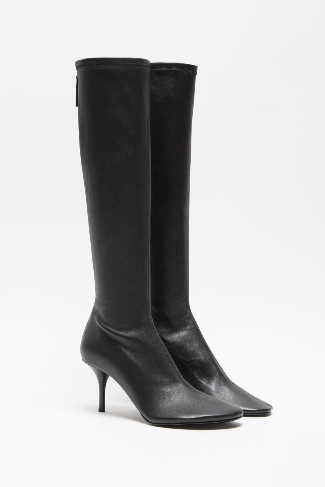 Acne Studios High leather boots - Black