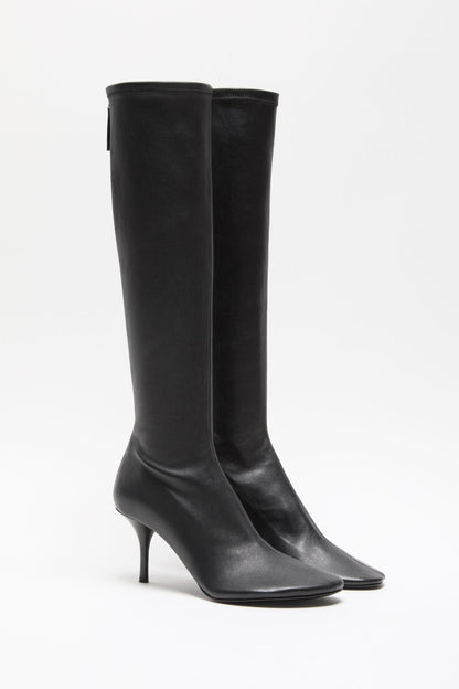 Acne Studios High leather boots - Black